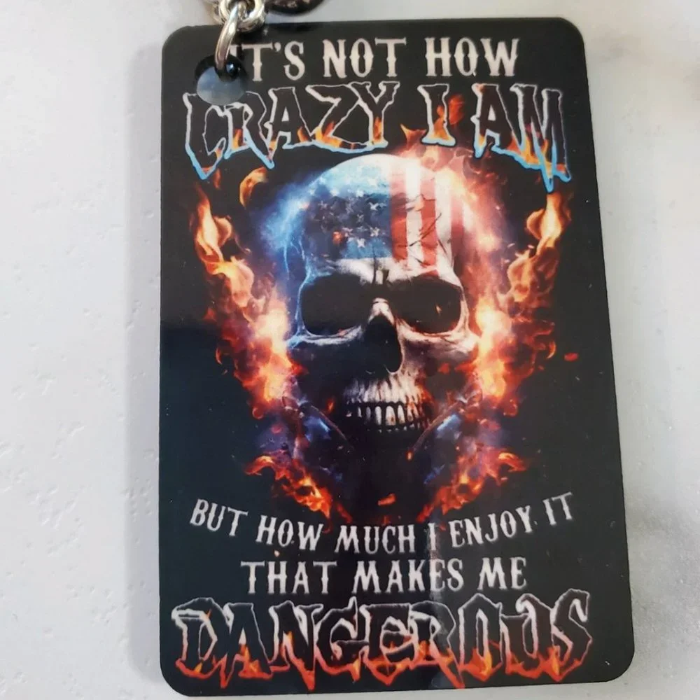 Crazy DANGEROUS Keychain